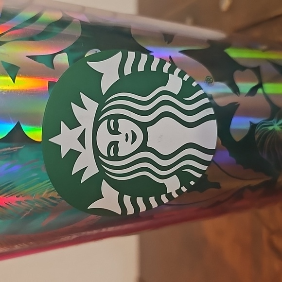 Starbucks Green and Silver, Hot Pink, Frosted Pink, and Clear FrostedTumbler Lot - Picture 8 of 11